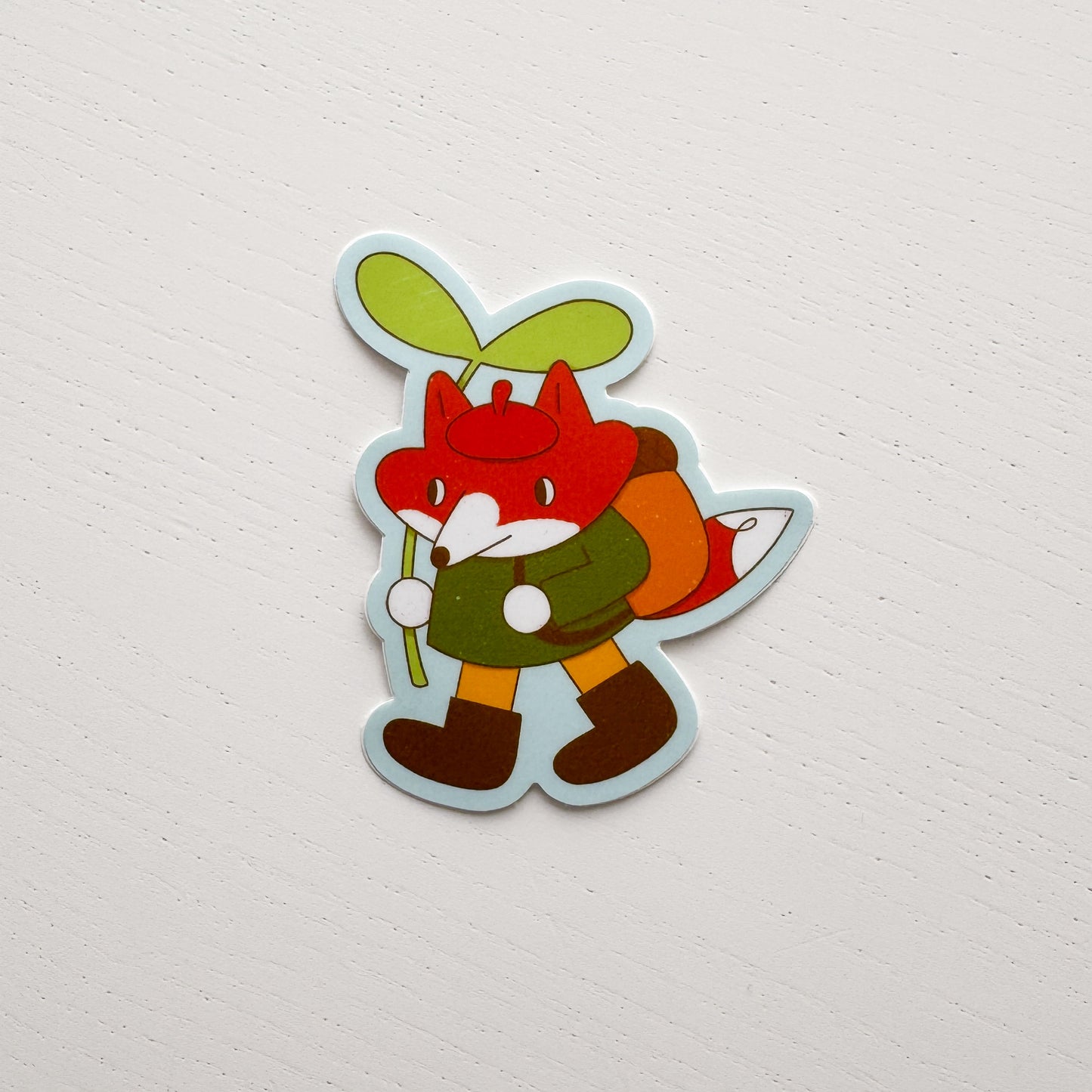 Little Explorer Fox Sticker