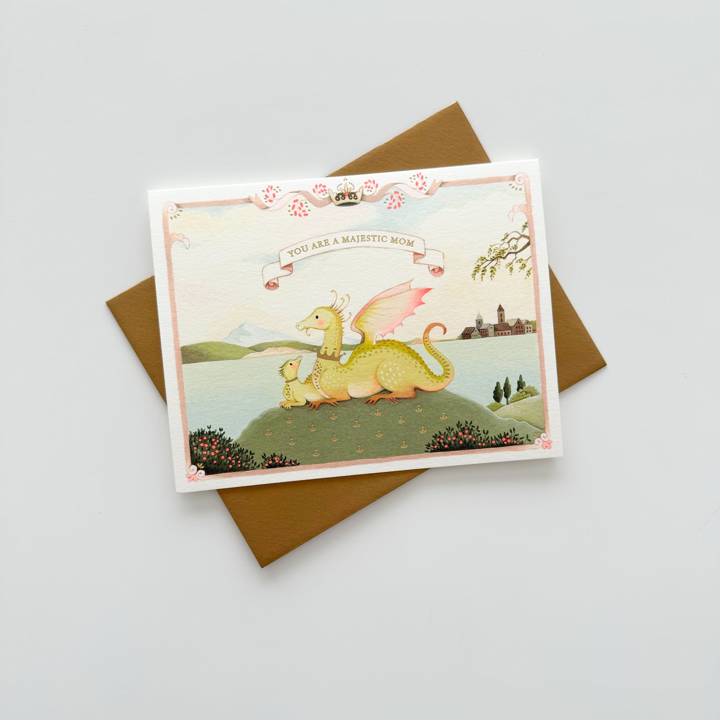 Mother's Day Dragons Greeting Card