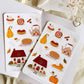 Fall Harvest 4x6 Paper Sticker Sheet