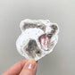 Screaming Badger Sticker