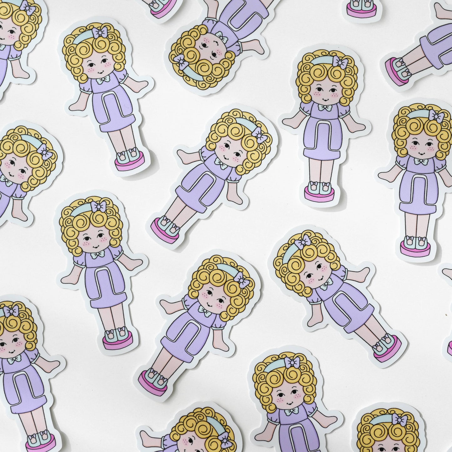 90's Pocket Doll Sticker