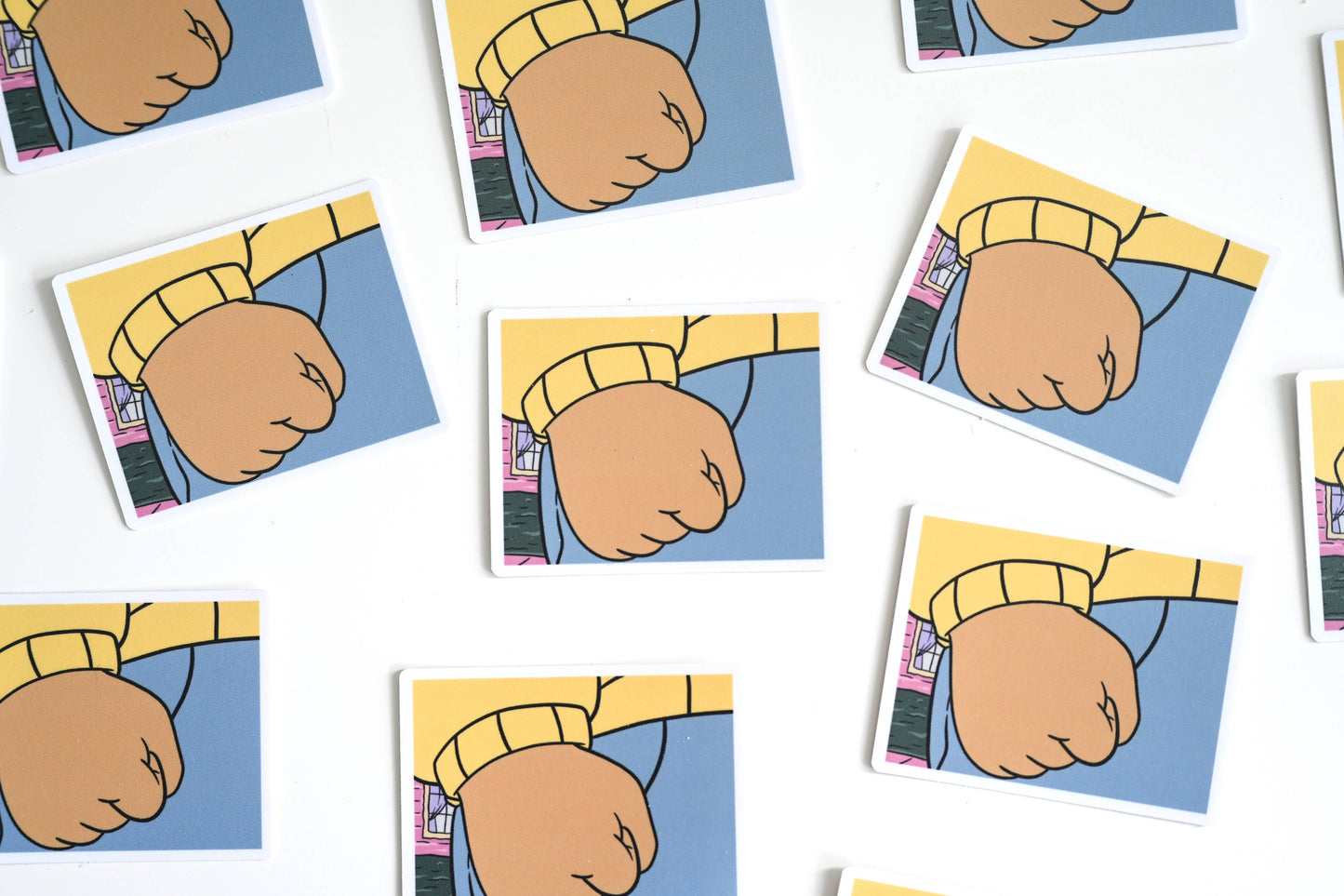 Arthur Fist Sticker