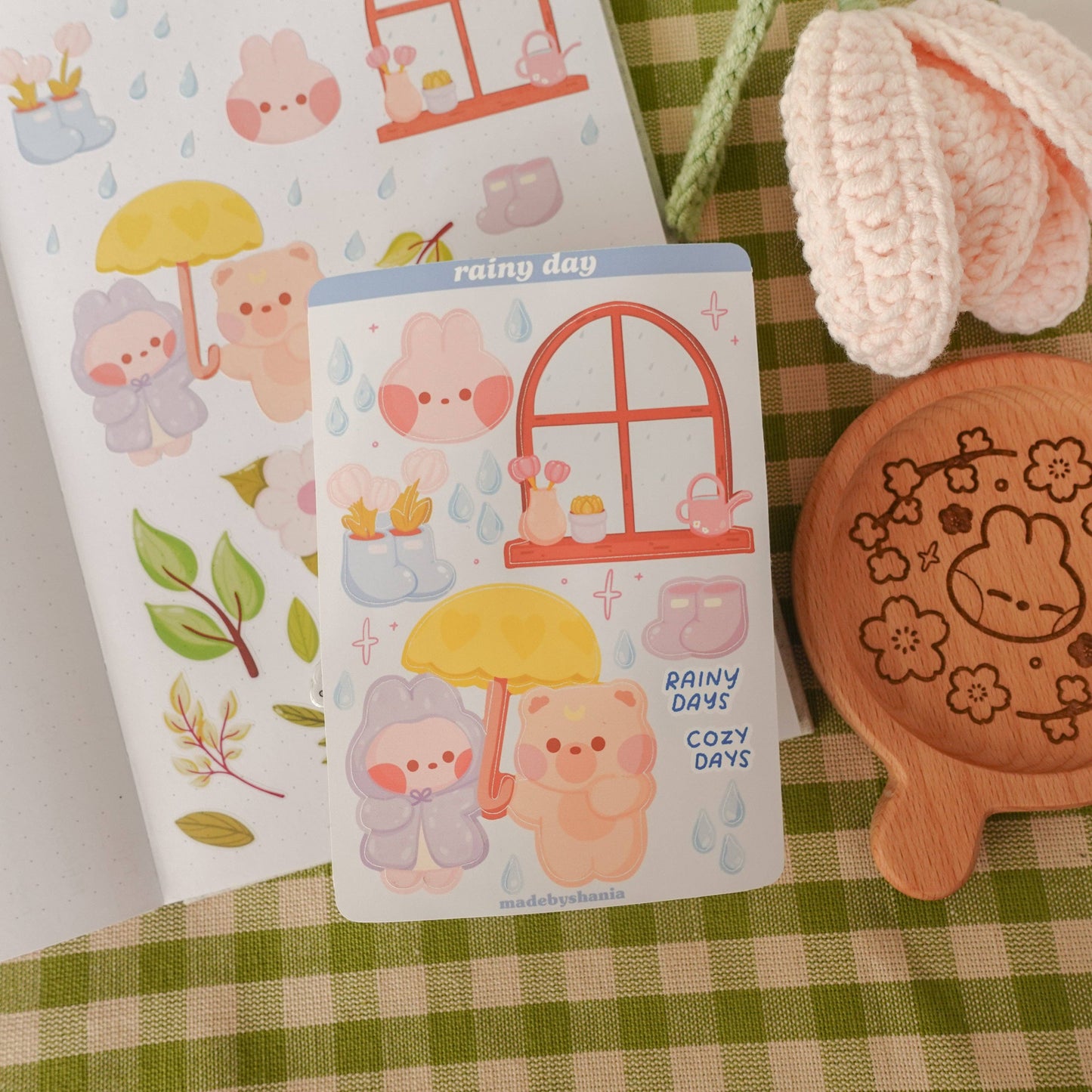 Rainy Day Sticker Sheet