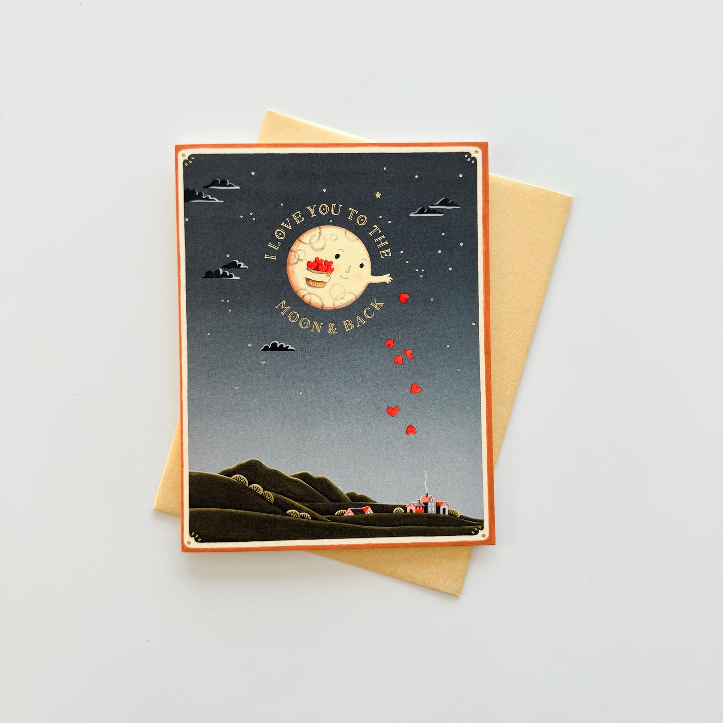 Love You to the Moon & Back Greeting Card
