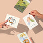 The Grass is Always Greenest Wherever You Are Greeting Card