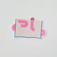 Bookworm Sticker