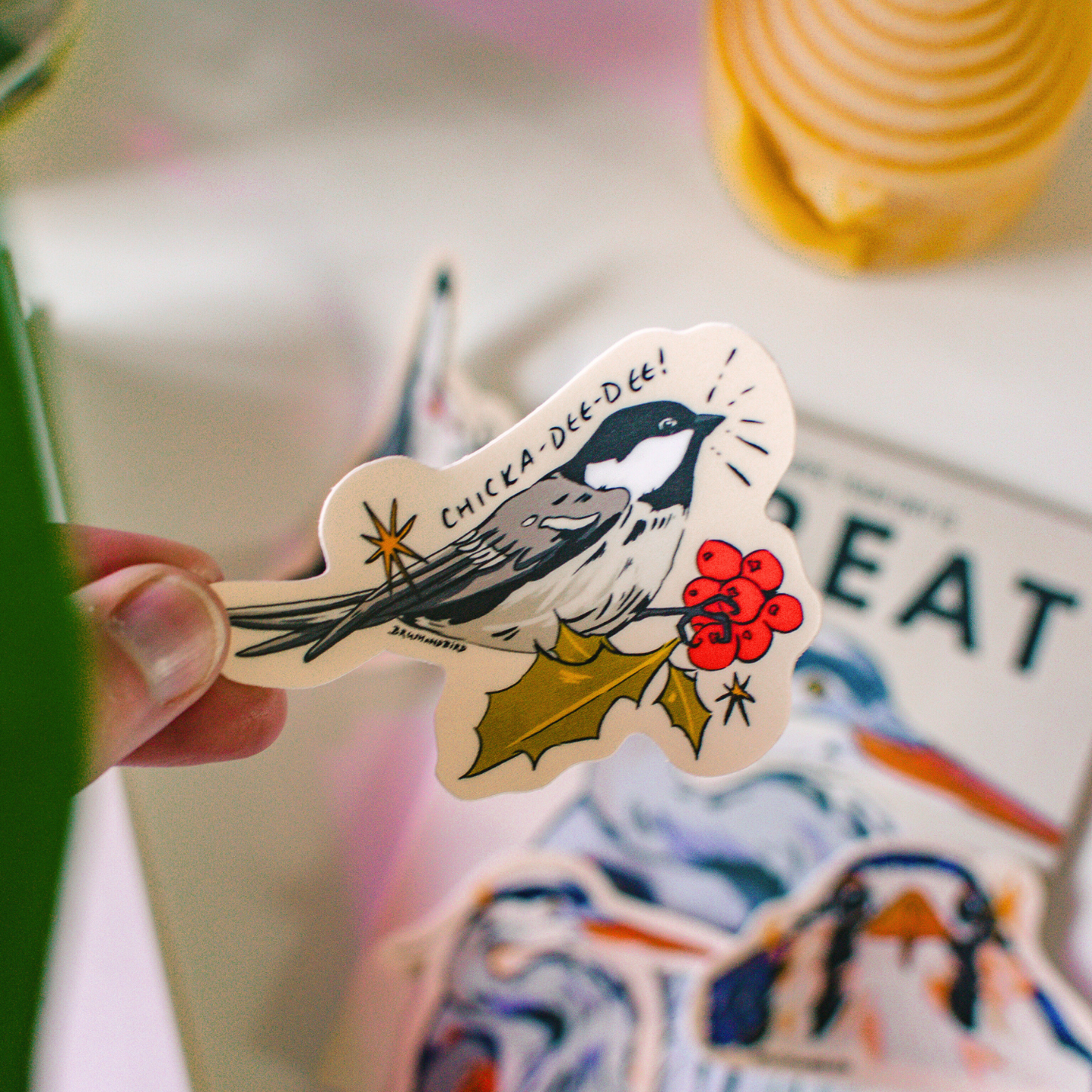 Chickadee Sticker