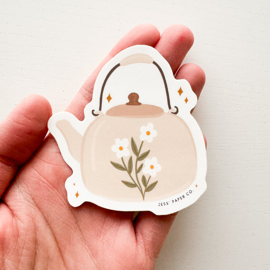 Tea Time Sticker