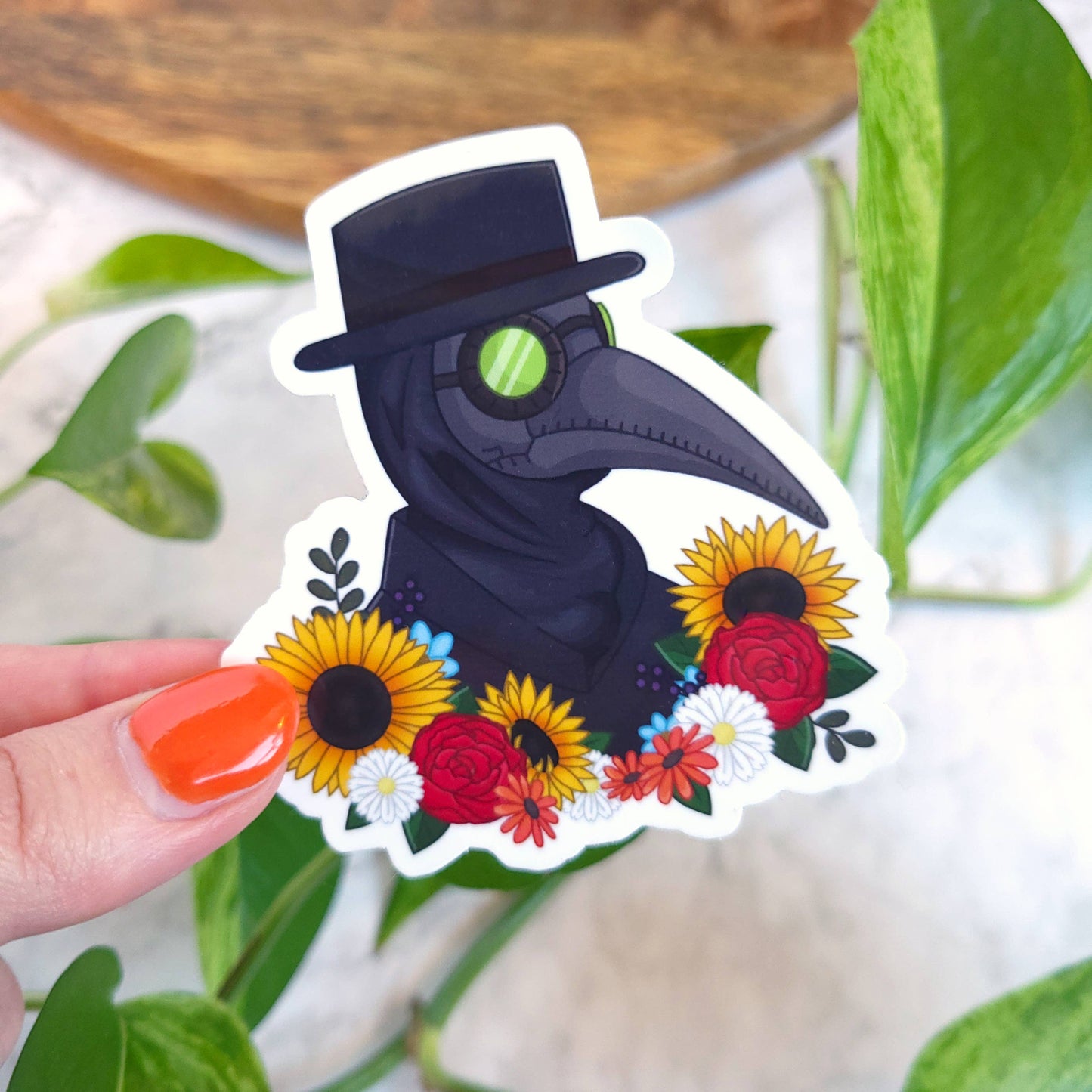 Plague Doctor Sticker