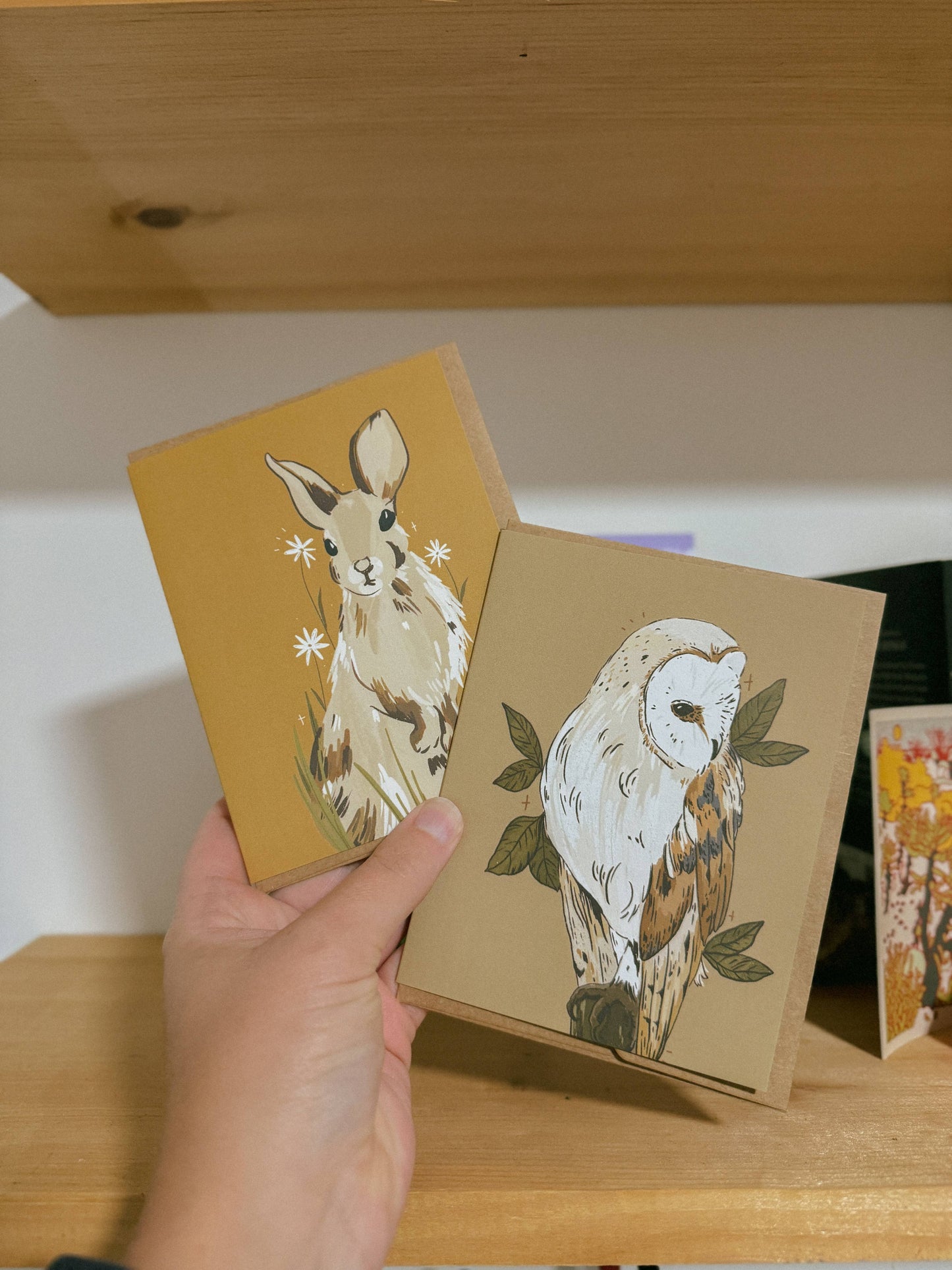 Barn Owl Greeting Card
