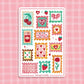 Soft & Sweet Stamp 4x6 Paper Sticker Sheet