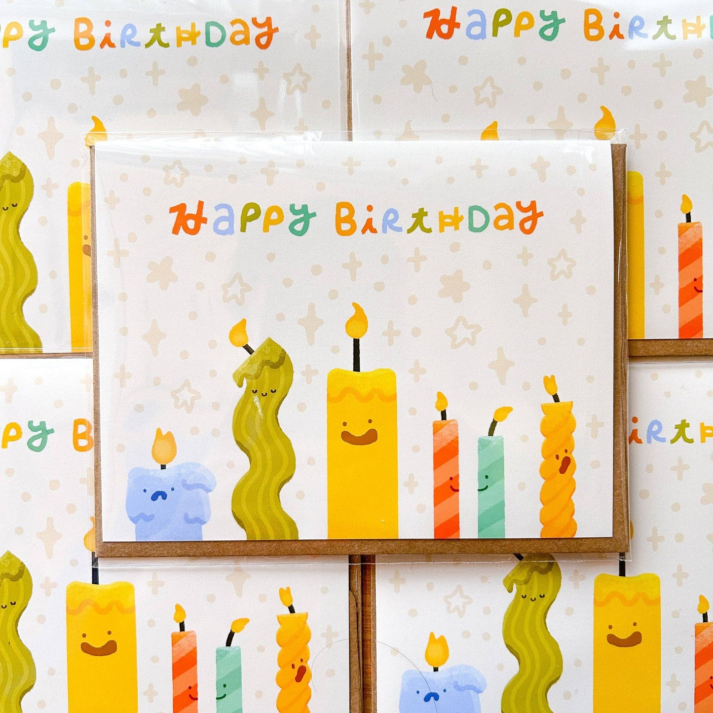 Happy Birthday Candles Card