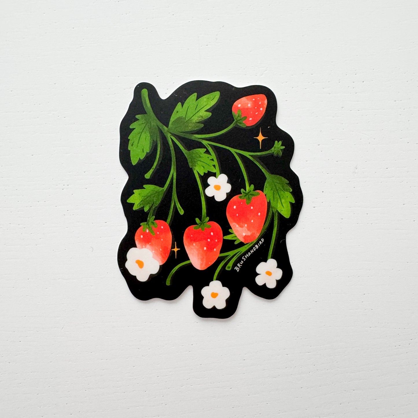 Wild Strawberries Sticker