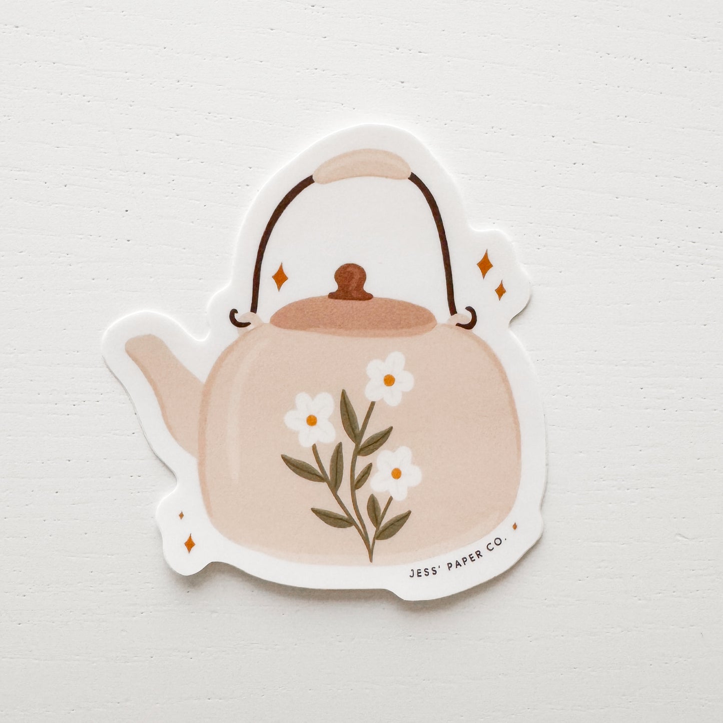 Tea Time Sticker