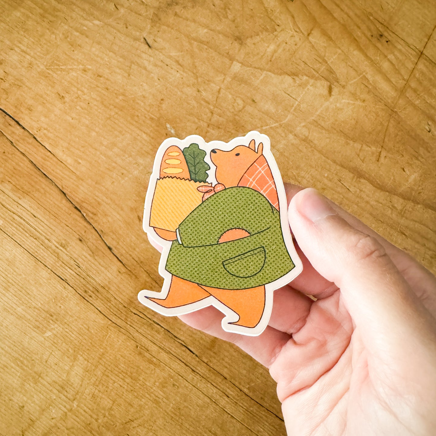 Market Bear Sticker