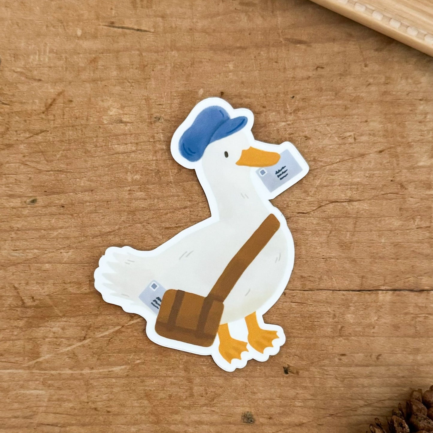 Mailman Duck Vinyl Sticker