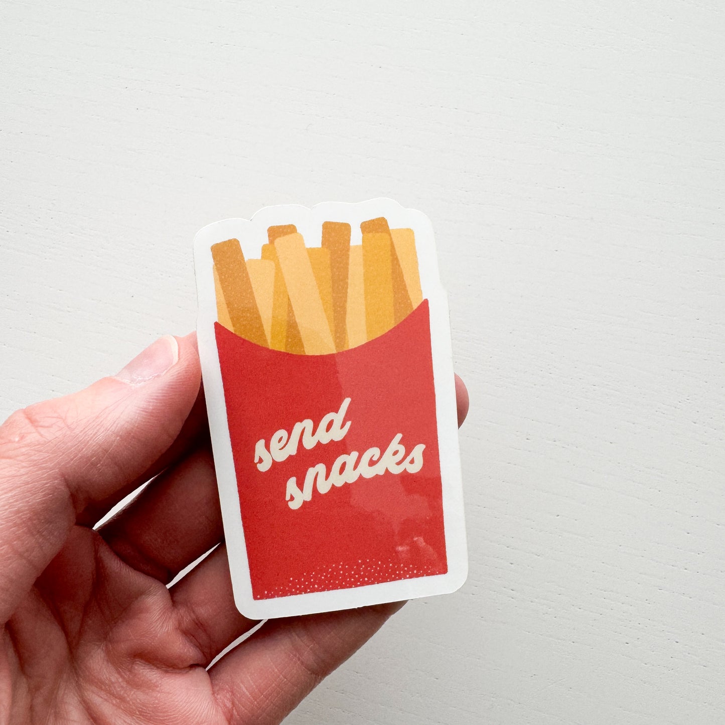 Send Snacks Sticker