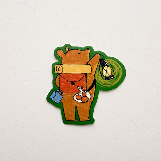 Lantern Bear Sticker