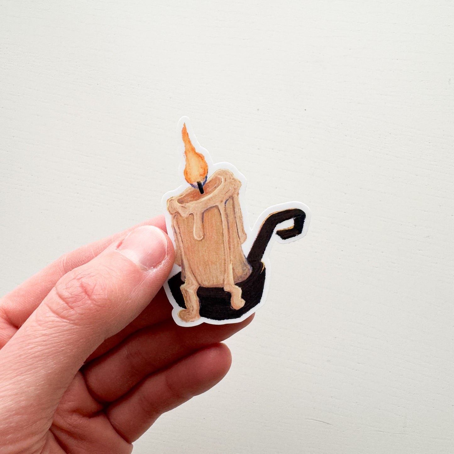 Candlelit Vinyl Sticker