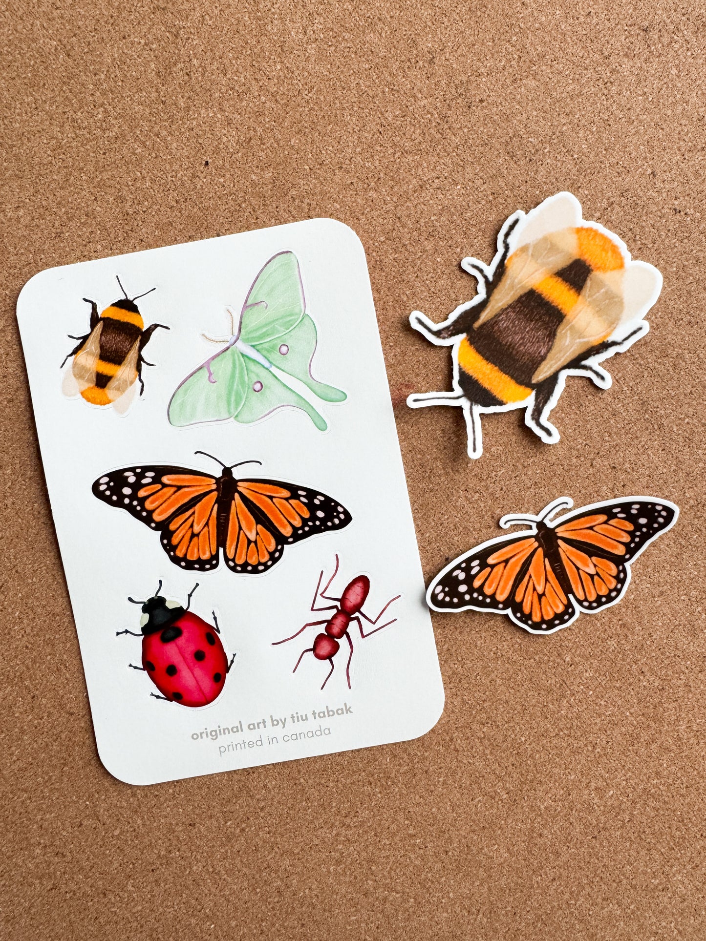 Bugs 4x6 Vinyl Sticker Sheet