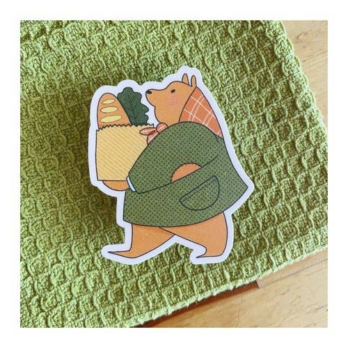 Market Bear Sticker