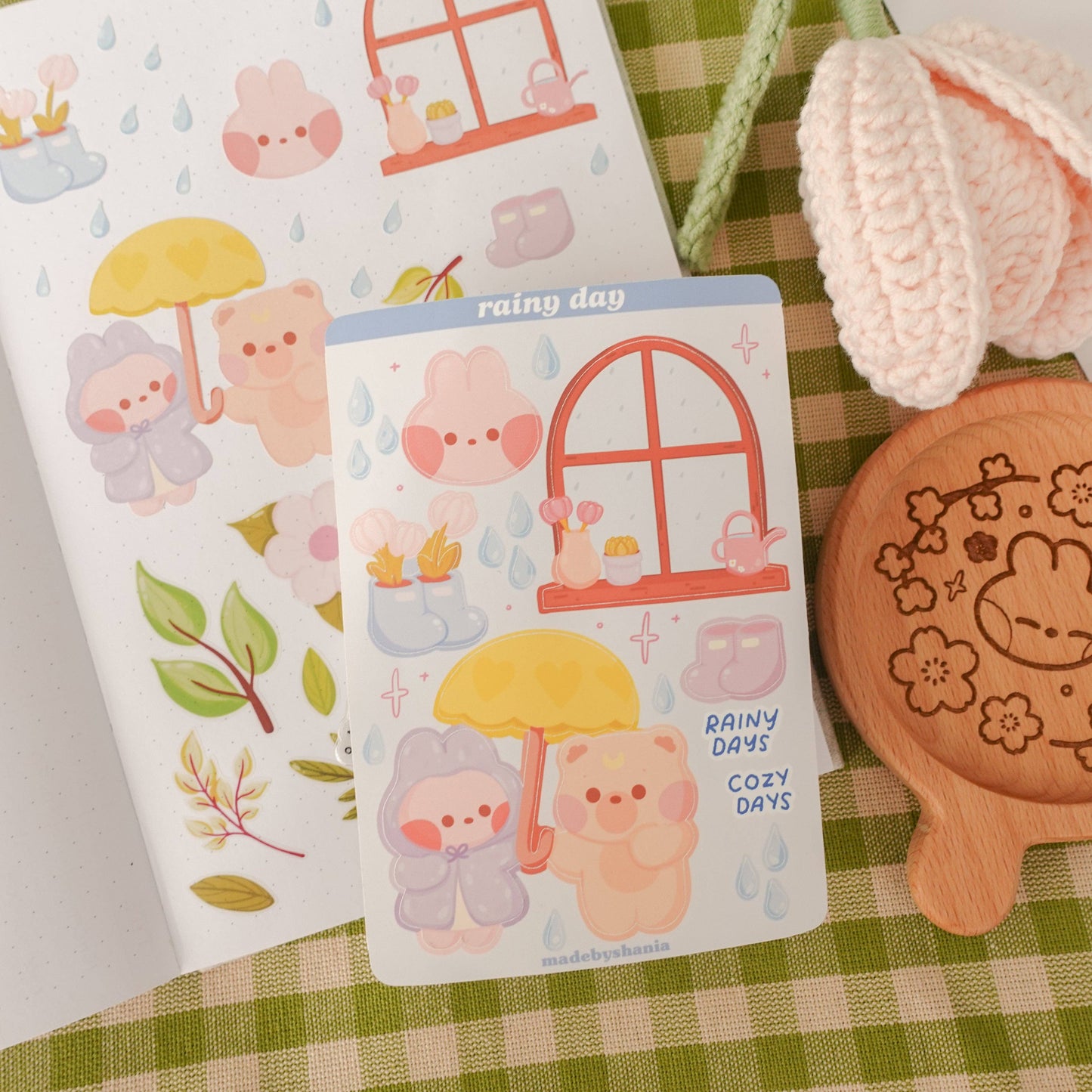 Rainy Day Sticker Sheet