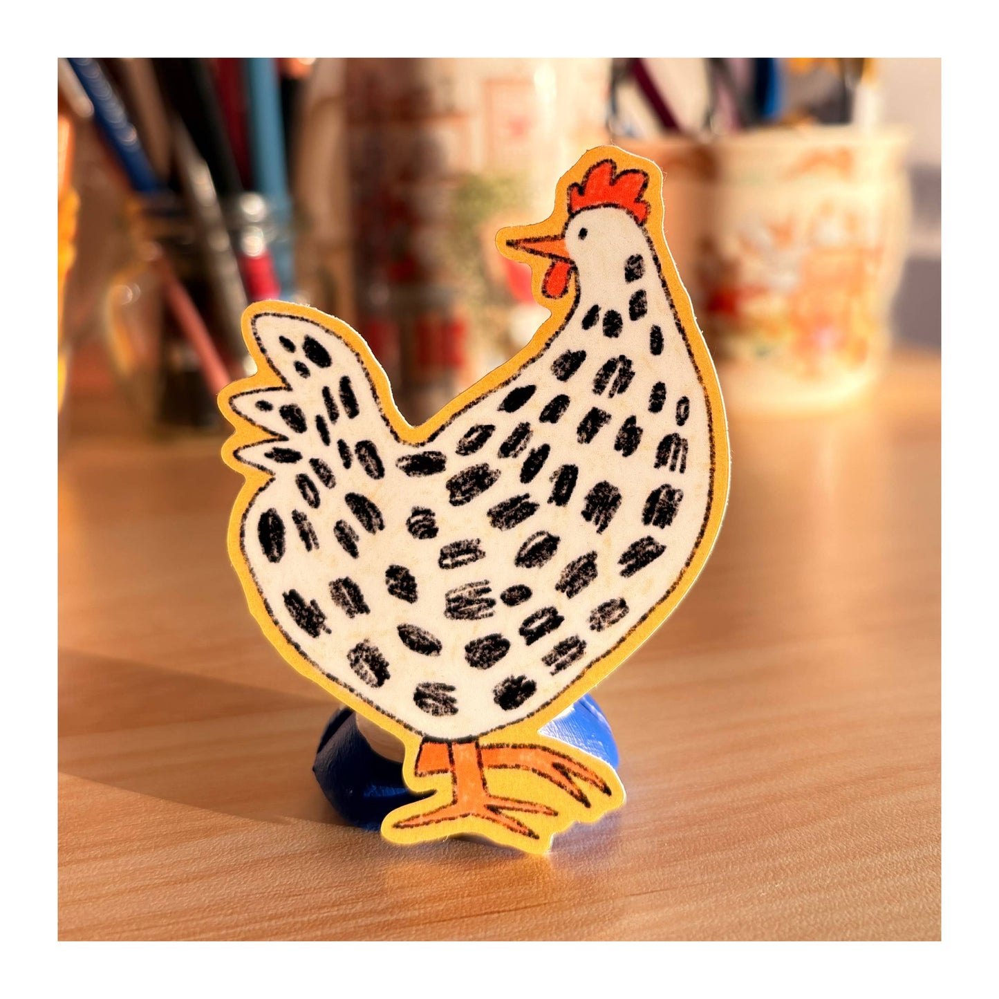 Speckled Chicken Sticker