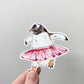 Dancing Penguin Vinyl Sticker