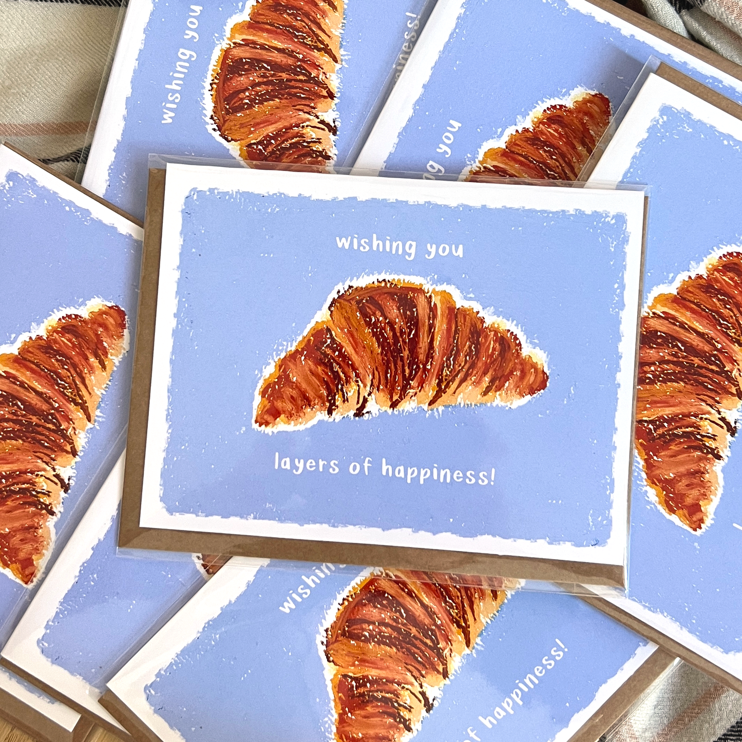 Layers of Happiness Greeting Card
