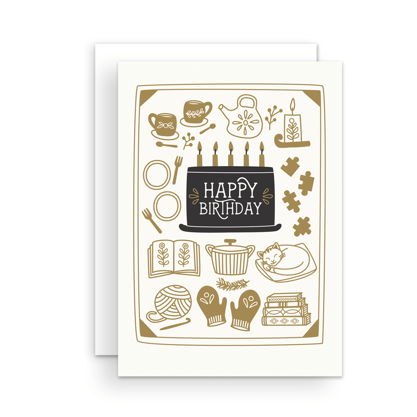 Cozy Birthday Greeting Card