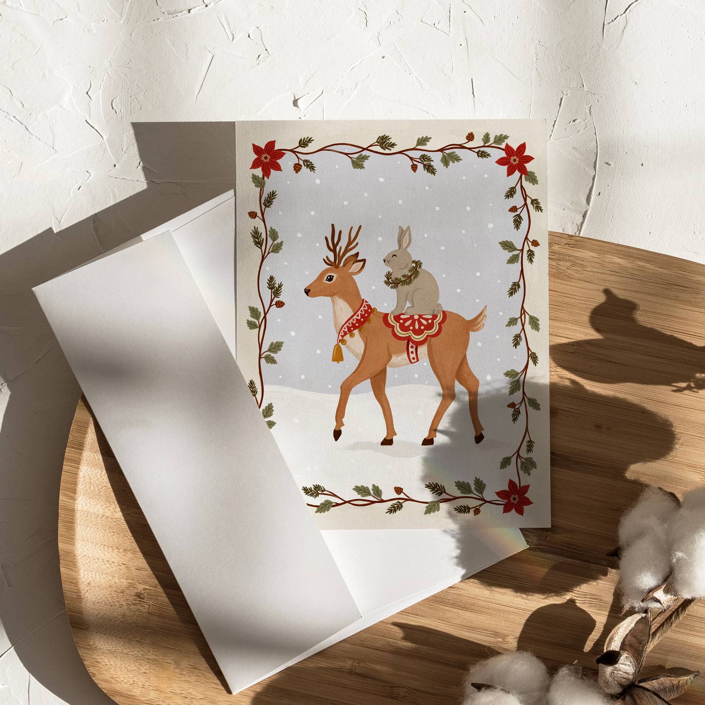 Winter Walk Greeting Card