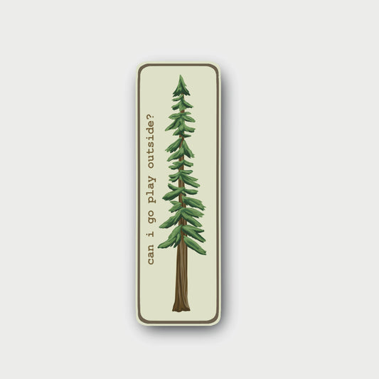 Play Outside Sticker