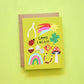 Good Luck Symbols Greeting Card