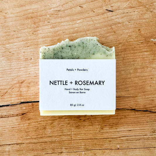 Nettle Rosemary Soap Bar (Bug Repelling Essential Oils)