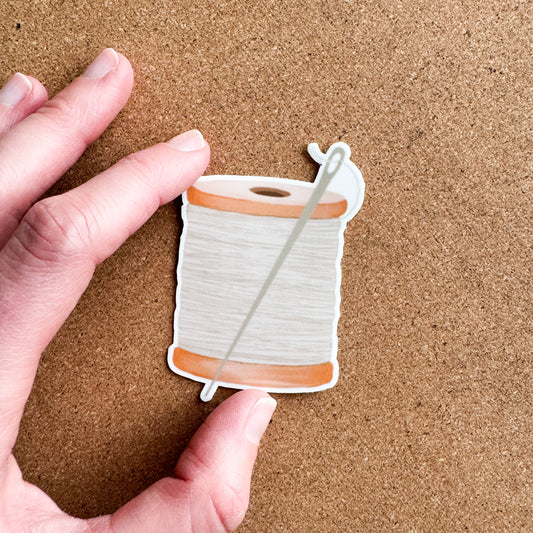 Needle & Thread Sticker