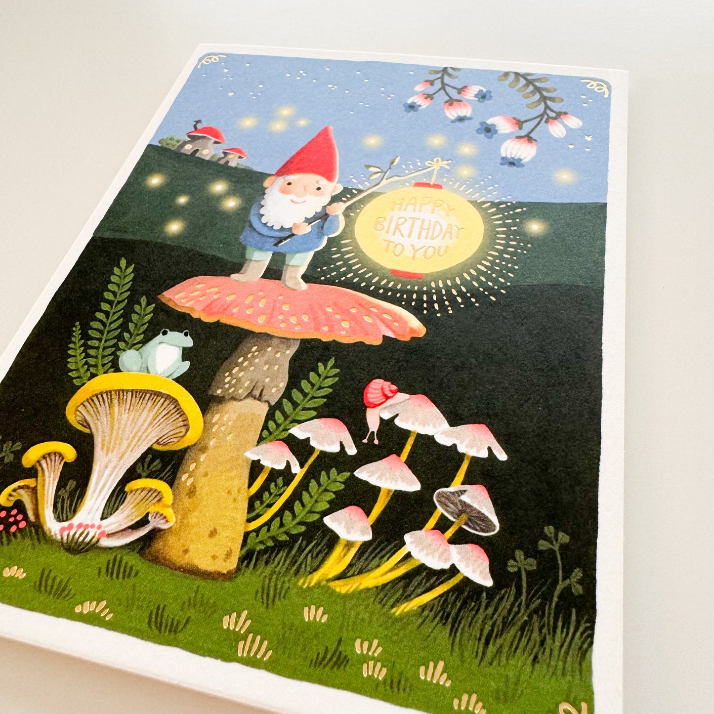Gnome Birthday Greeting Card