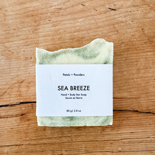 Sea Breeze Soap Bar (Lavender, Bergamot, Rosemary, Peppermint)