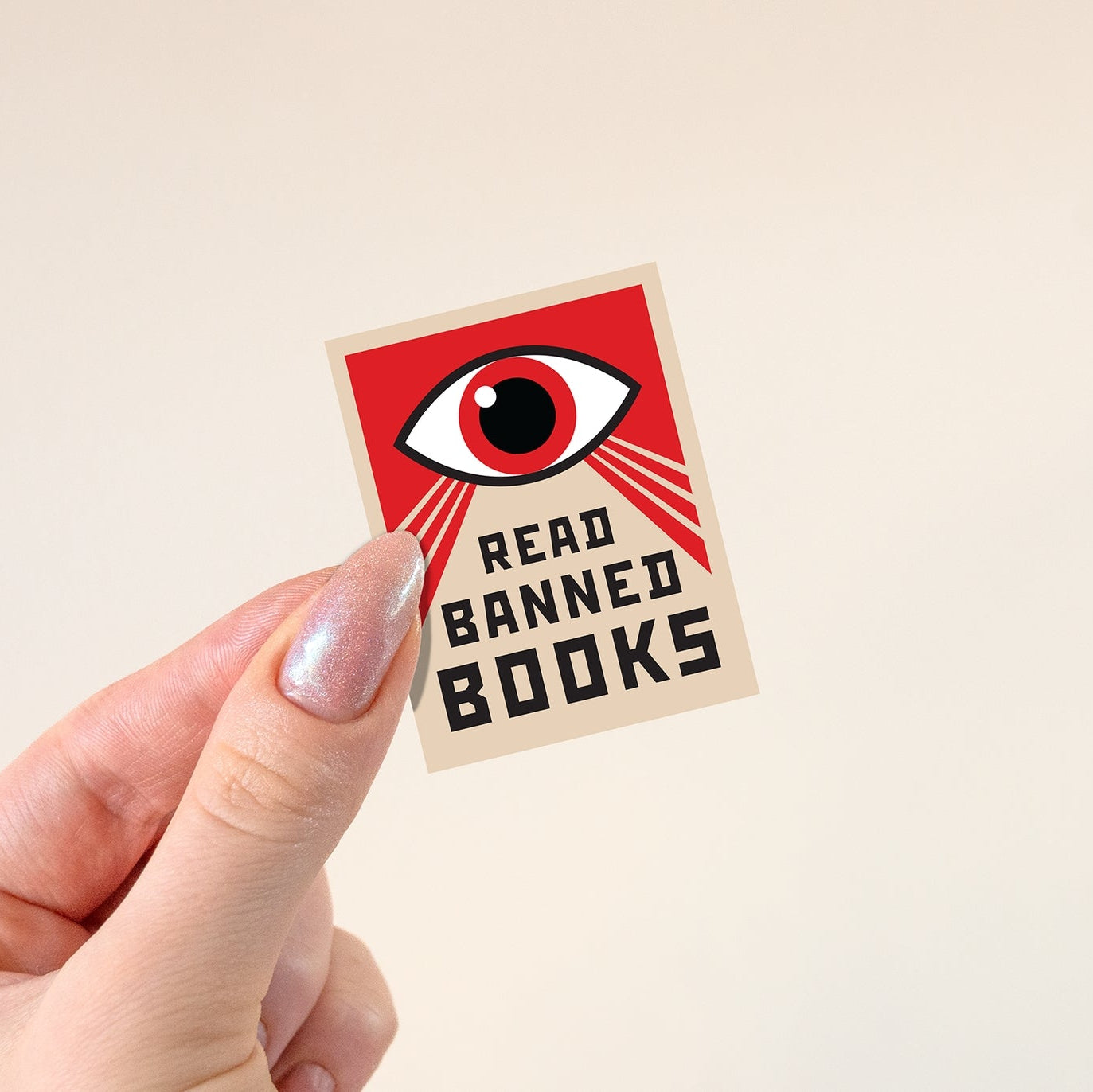 Read Banned Books Sticker