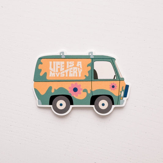 Life Is A Mystery Sticker