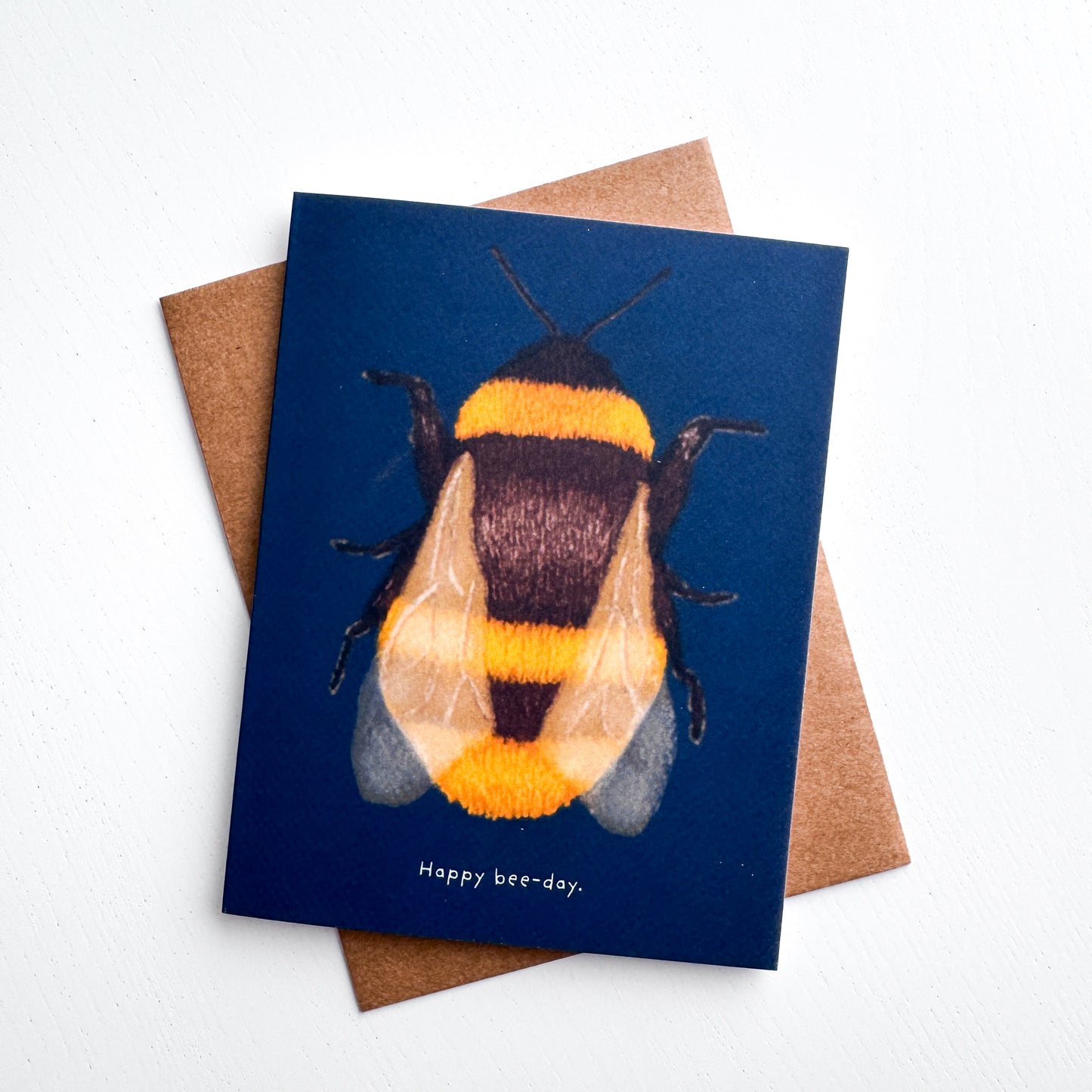 Happy Bee-Day Birthday Greeting Card
