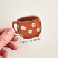 Fueled By Coffee Mug Sticker