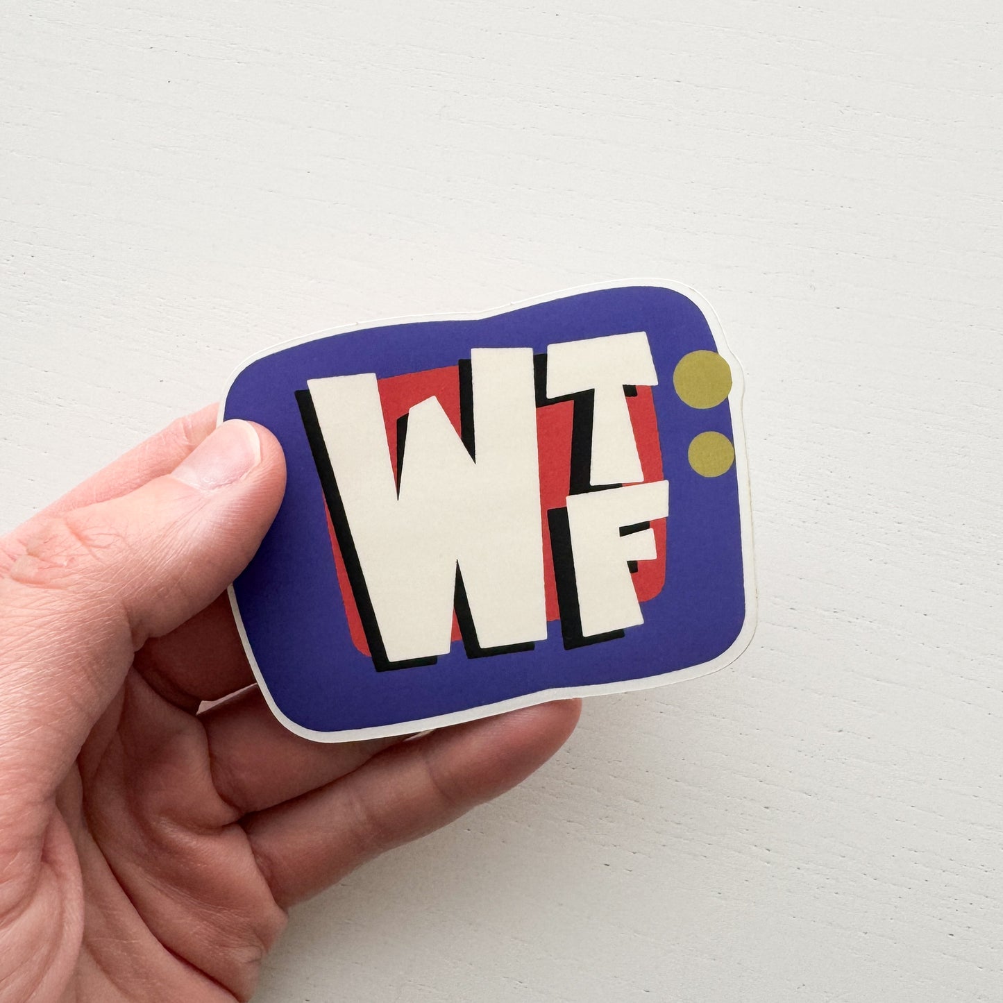 WTF Sticker