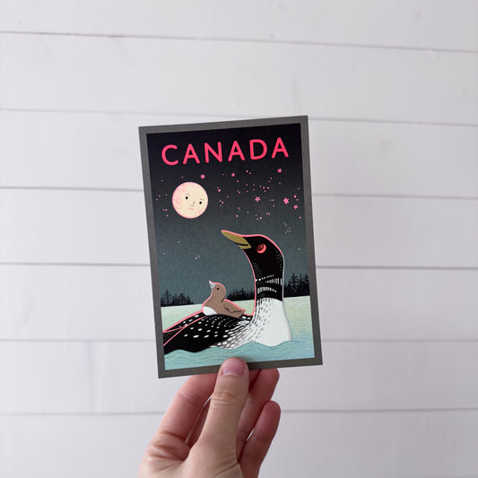 Loon of Canada Postcard
