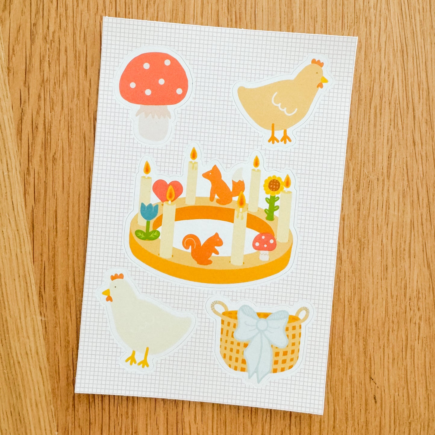 Celebration Ring Vinyl Sticker Sheet