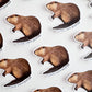Chew Quieter Beaver Sticker