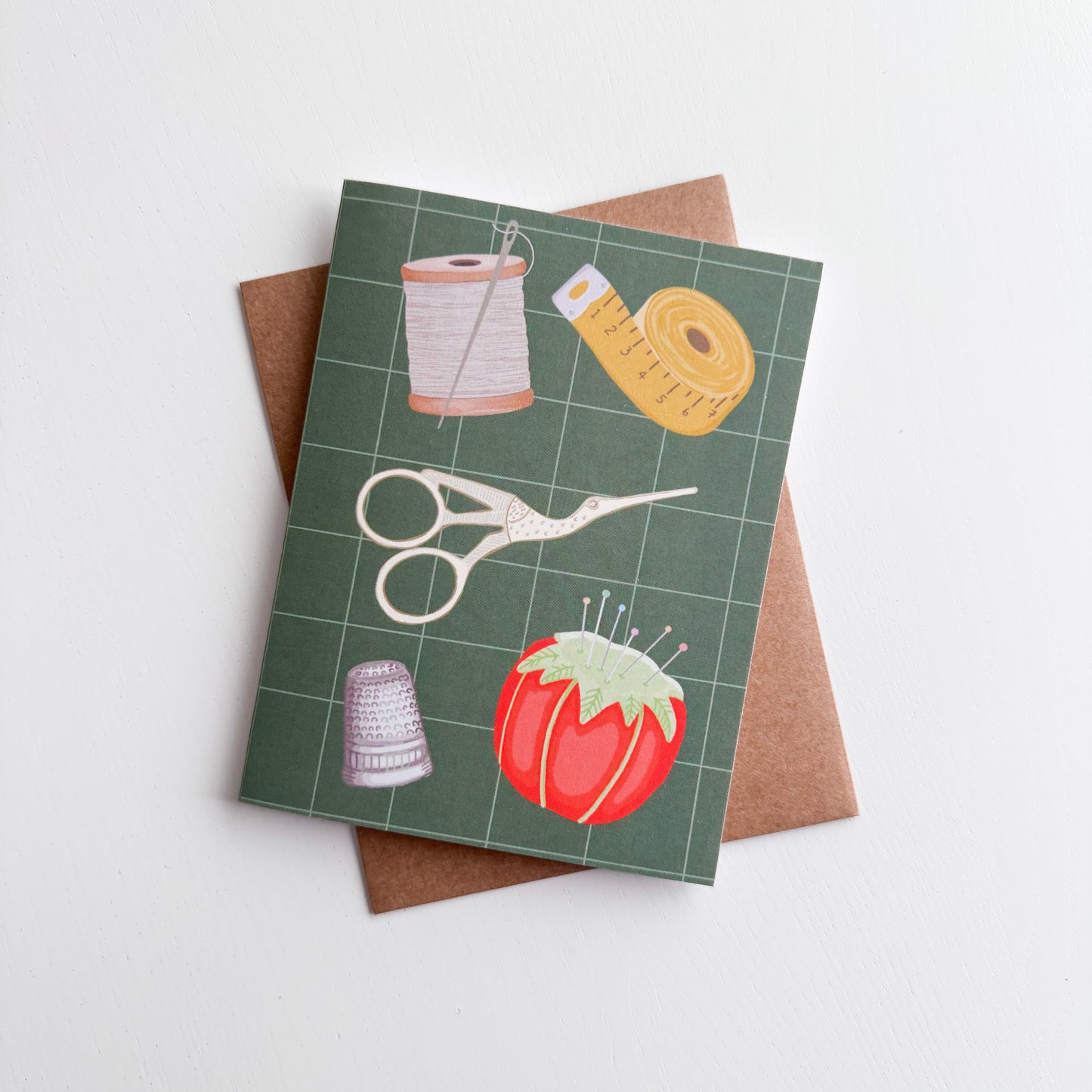 Sewing Greeting Card