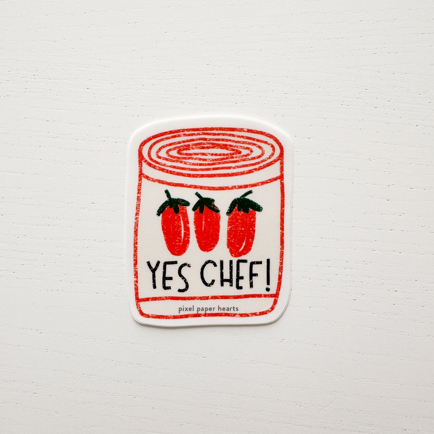 Yes Chef Sticker