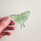 Luna Moth Sticker