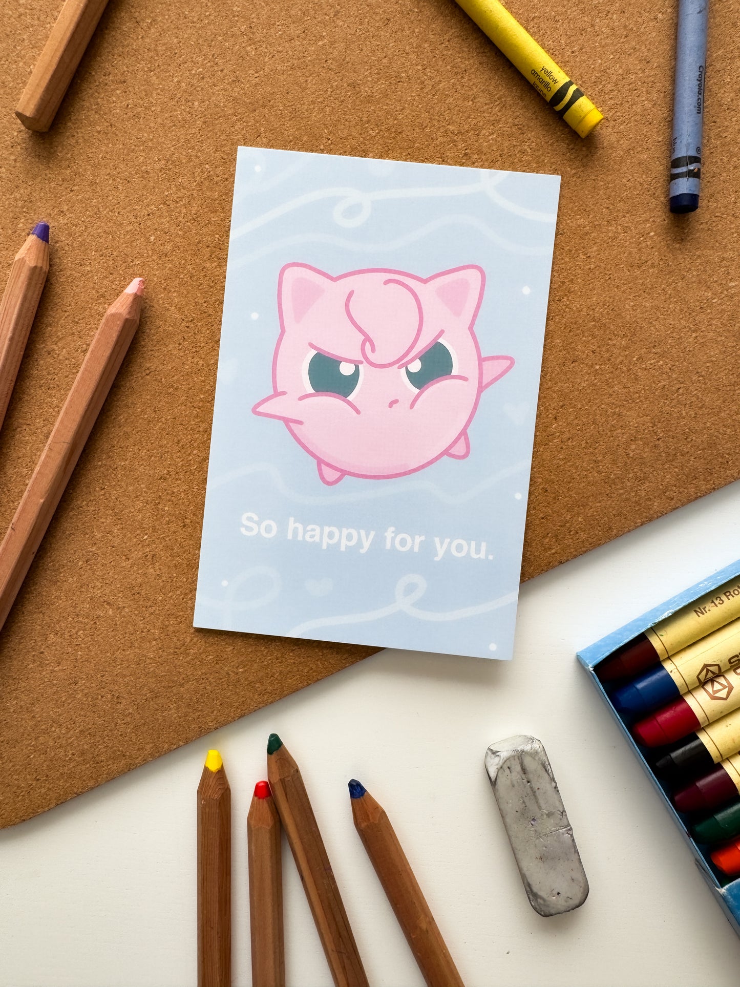 Happy For You Postcard