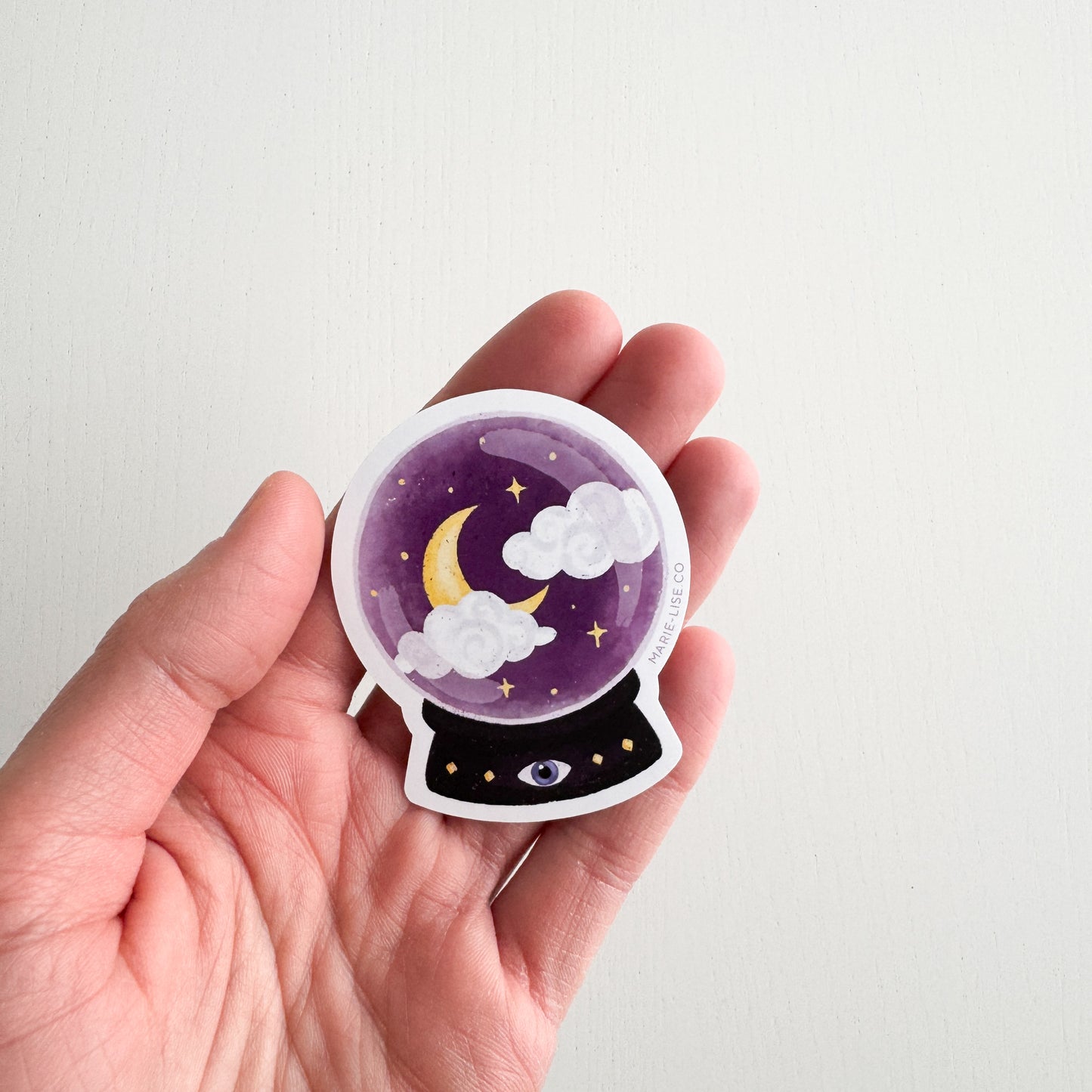 Crystal Ball Sticker